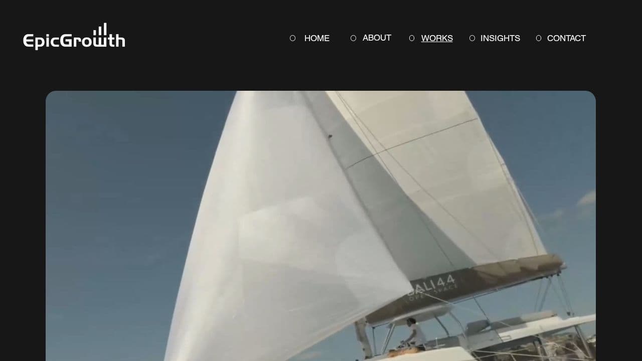 Epic Growth Agency Website